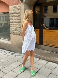 Hot Djerf Avenue Airy Poplin Mini Dress Cottage Meadow