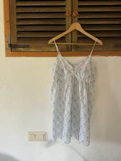 Hot Djerf Avenue Airy Poplin Mini Dress Cottage Meadow