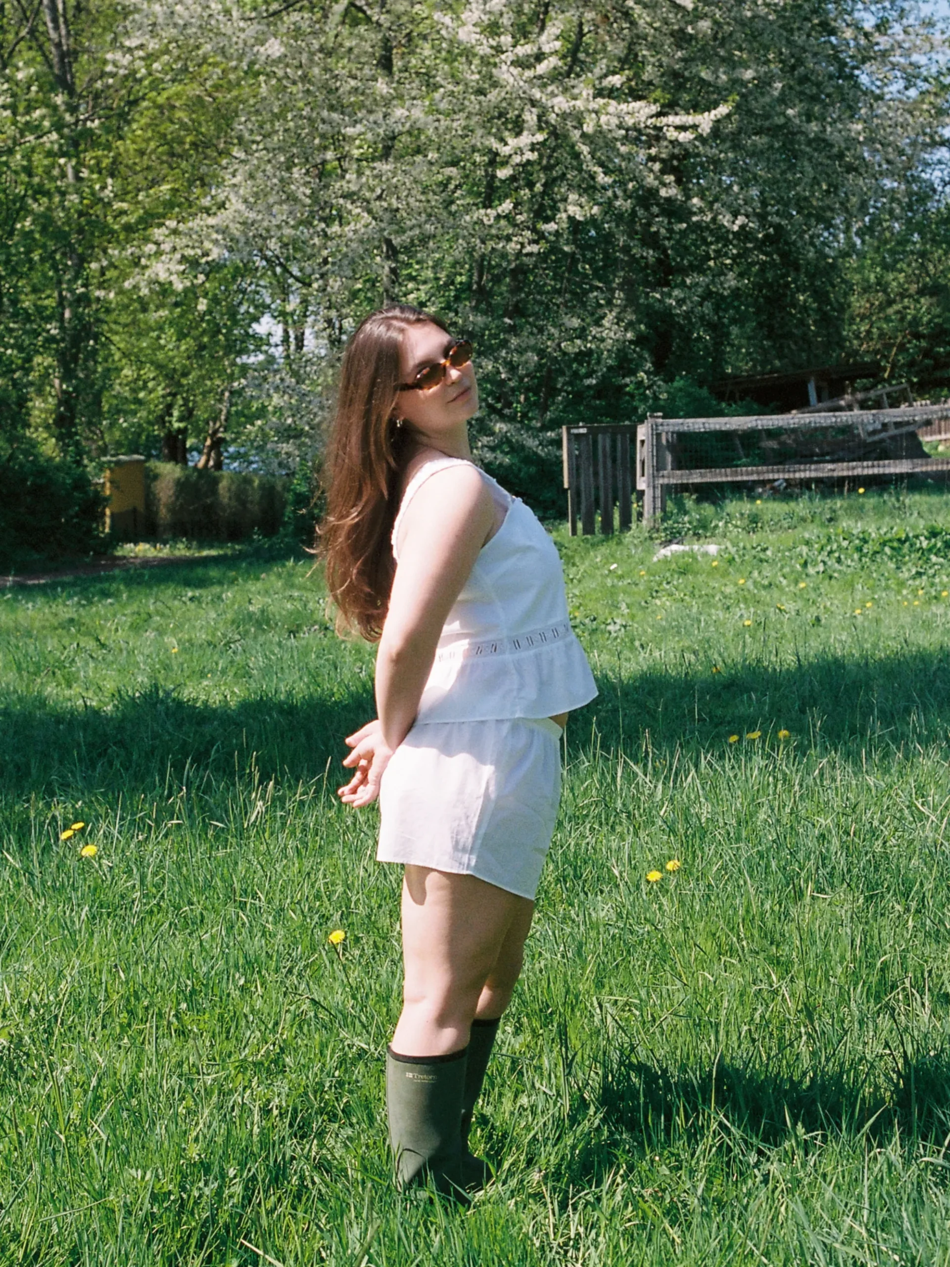 Flash Sale Djerf Avenue Airy Poplin Mini Shorts White