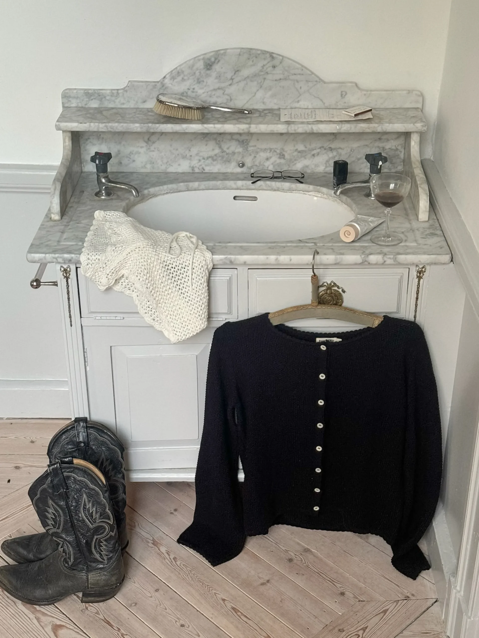 Online Djerf Avenue Amorini Cardigan Black