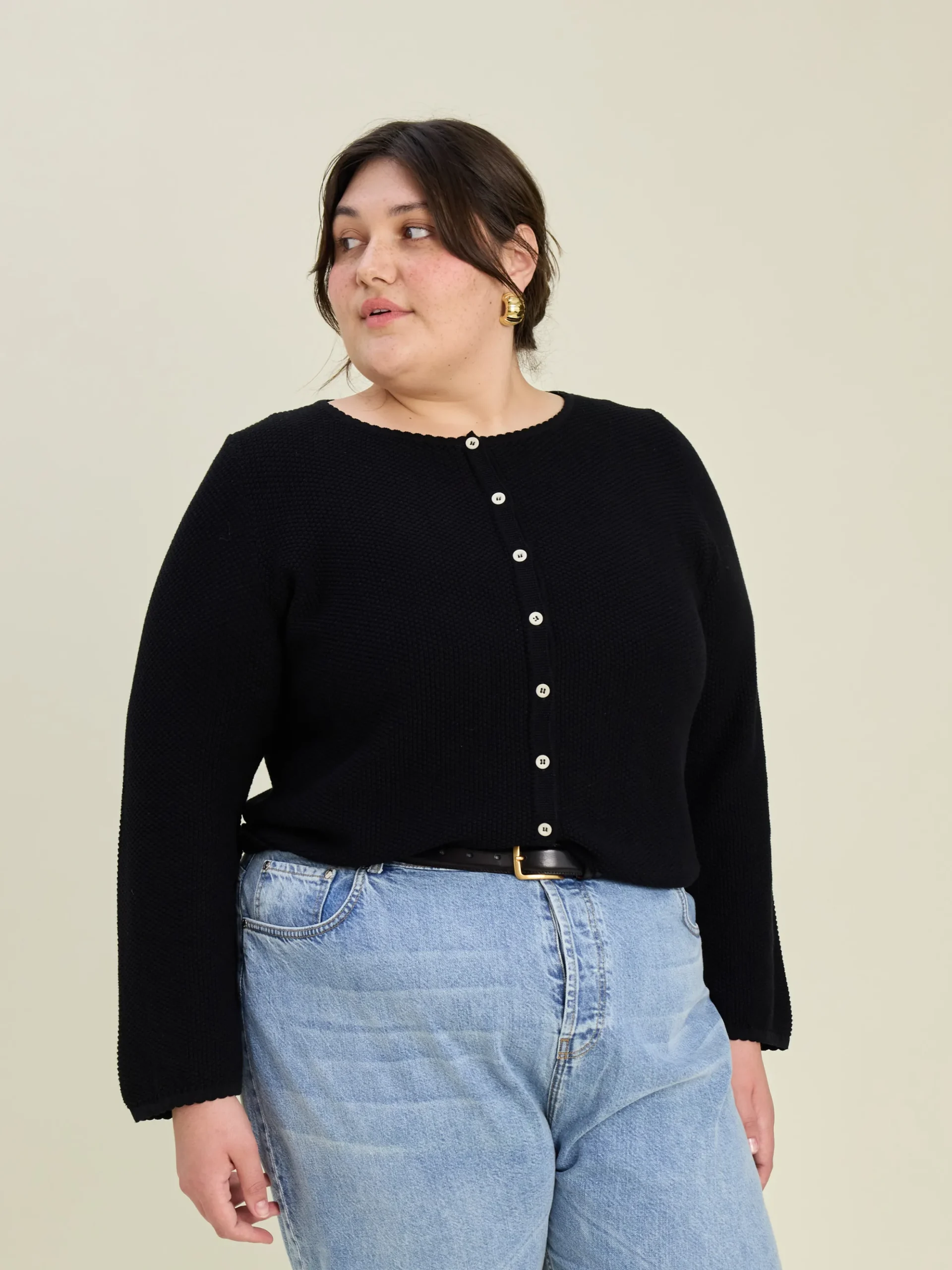 Online Djerf Avenue Amorini Cardigan Black