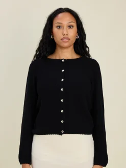 Online Djerf Avenue Amorini Cardigan Black