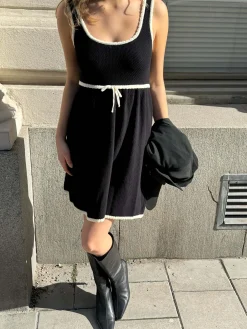 Fashion Djerf Avenue Amorini Dress Tall Black