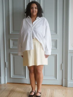 Discount Djerf Avenue Amorini Skirt Cream