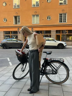 Outlet Djerf Avenue Bateau Tank Top Cream