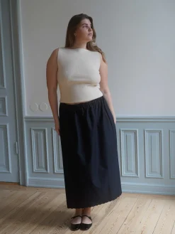 Outlet Djerf Avenue Bateau Tank Top Cream