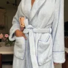 Fashion Djerf Avenue Bath Robe Blue