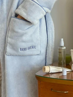 Fashion Djerf Avenue Bath Robe Blue