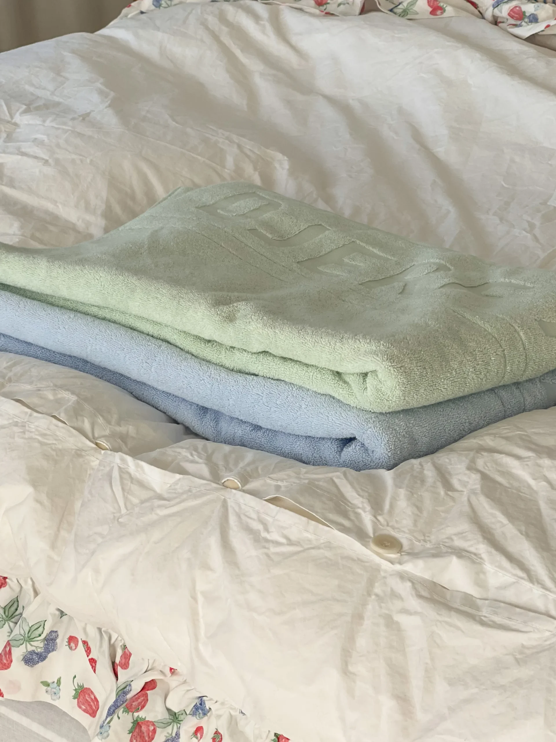 Shop Djerf Avenue Bath Towel Green