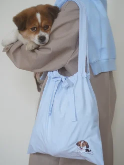 Store Djerf Avenue Bestie Tote Bag Blue