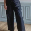 Sale Djerf Avenue Breezy Ankle Pants Tall Black