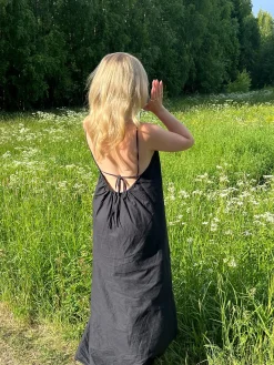 New Djerf Avenue Breezy Dress Black