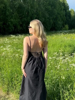 New Djerf Avenue Breezy Dress Black