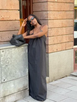 New Djerf Avenue Breezy Dress Black