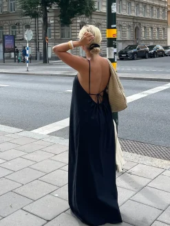 New Djerf Avenue Breezy Dress Black