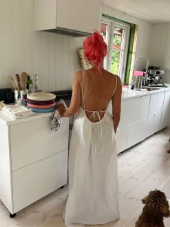 Best Sale Djerf Avenue Breezy Dress White