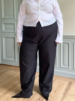 Shop Djerf Avenue Breezy Pants Black