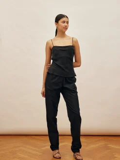 Clearance Djerf Avenue Breezy Pants Black - Tall