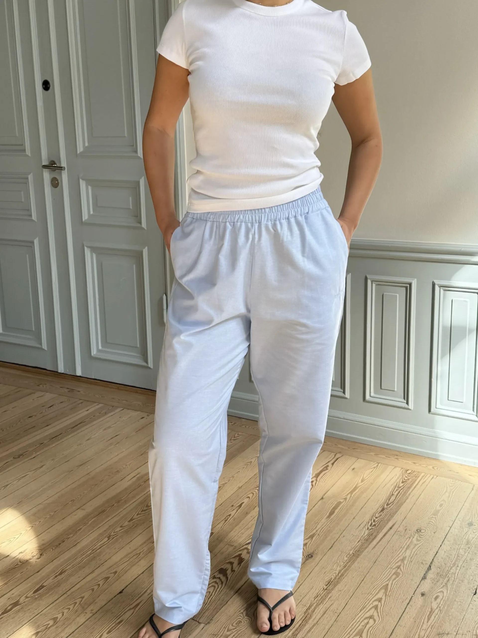 Online Djerf Avenue Breezy Pants Blue