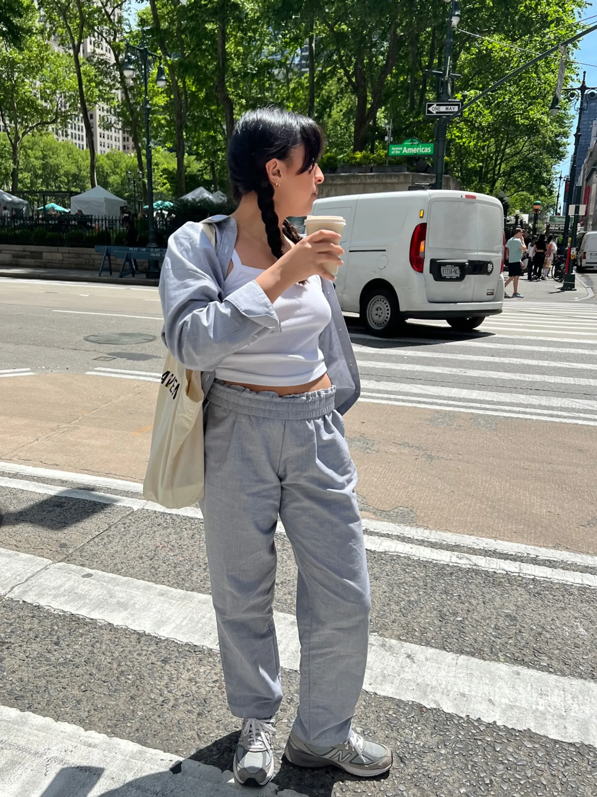 Hot Djerf Avenue Breezy Pants Grey