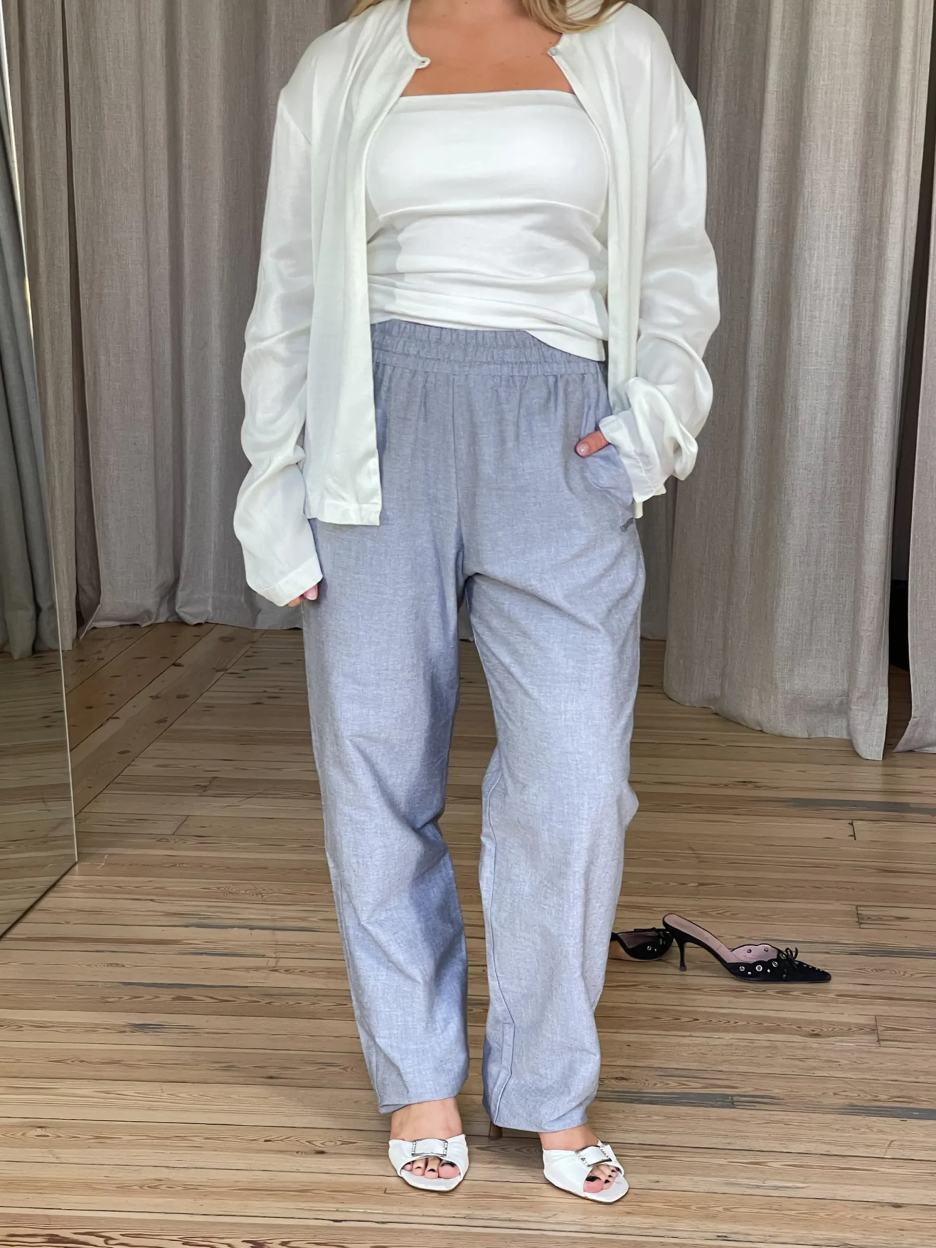 Hot Djerf Avenue Breezy Pants Grey