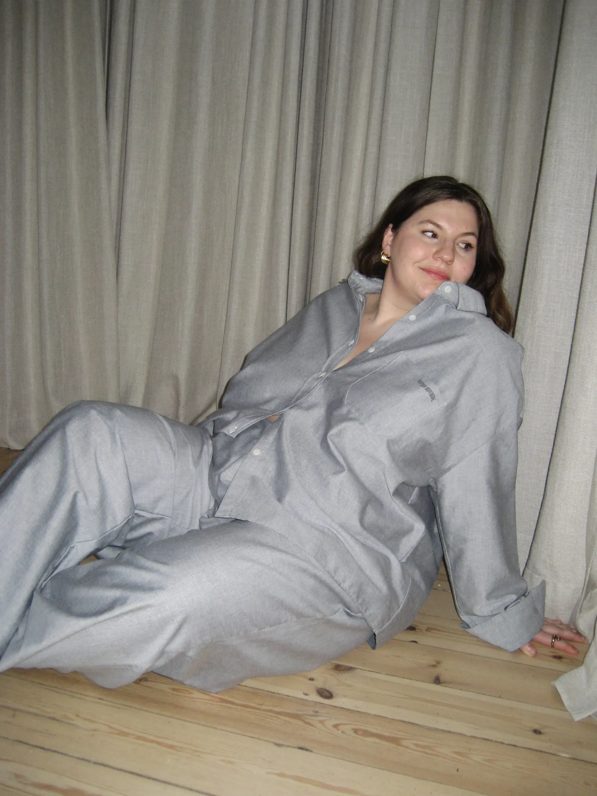 Hot Djerf Avenue Breezy Pants Grey