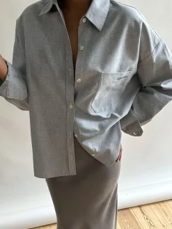 Fashion Djerf Avenue Breezy Pants Grey - Tall