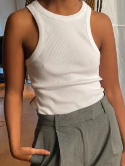 Fashion Djerf Avenue Breezy Pants Grey - Tall