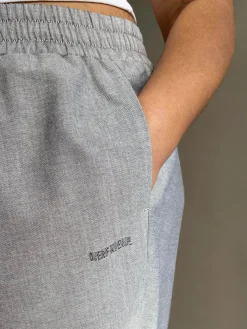 Fashion Djerf Avenue Breezy Pants Grey - Tall