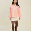 Cheap Djerf Avenue Breezy Shirt Apricot