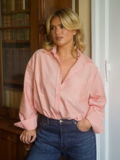 Cheap Djerf Avenue Breezy Shirt Apricot