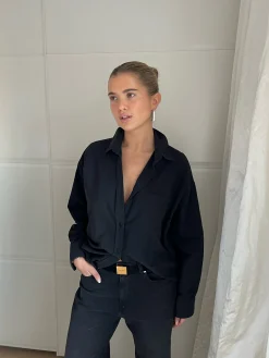 Store Djerf Avenue Breezy Shirt Black