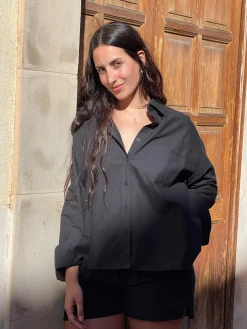 Store Djerf Avenue Breezy Shirt Black