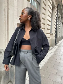 Store Djerf Avenue Breezy Shirt Black