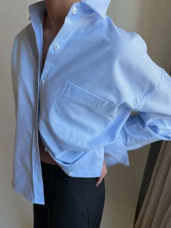 Store Djerf Avenue Breezy Shirt Blue