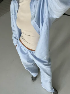 Store Djerf Avenue Breezy Shirt Blue