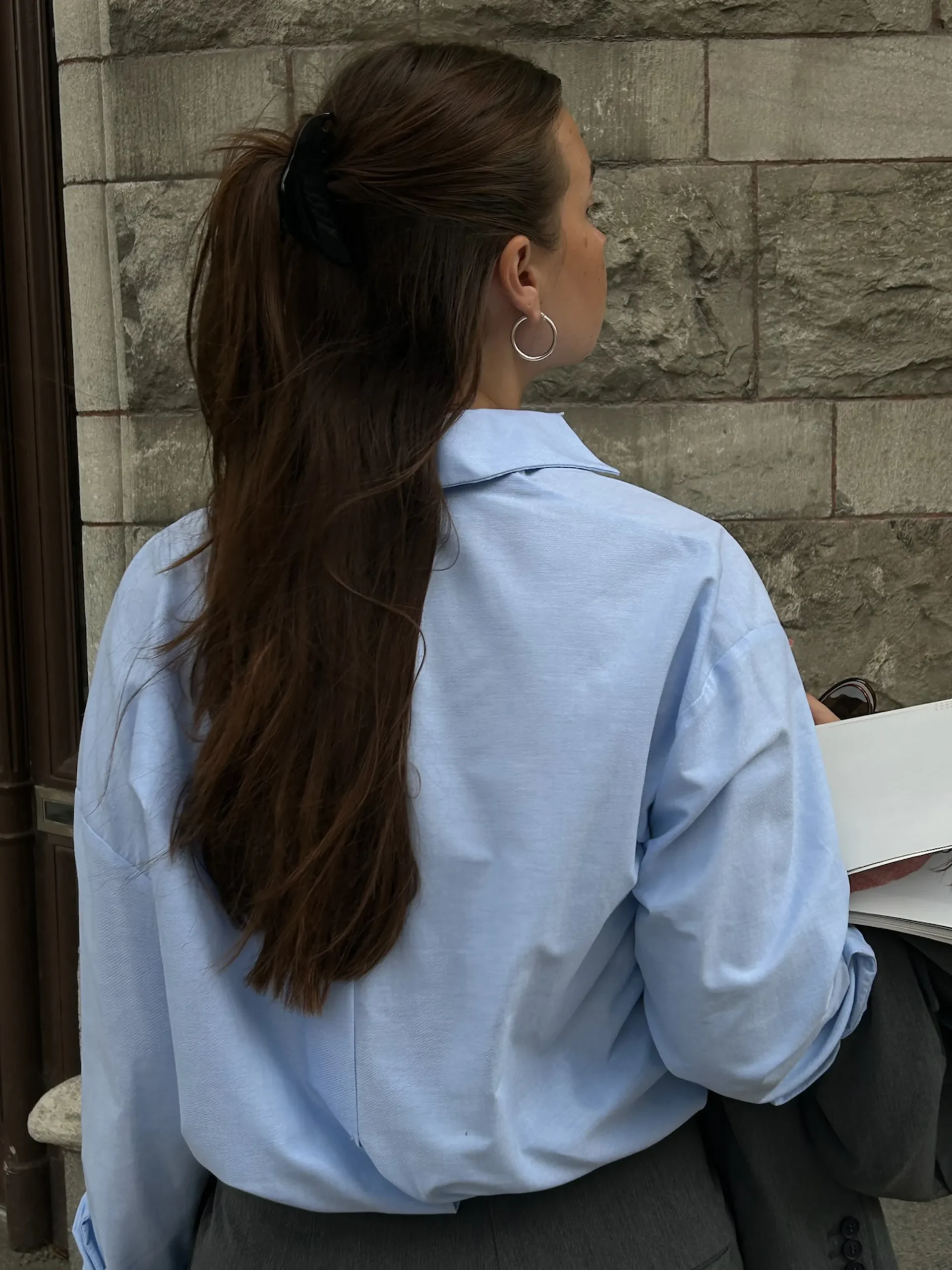 Store Djerf Avenue Breezy Shirt Blue