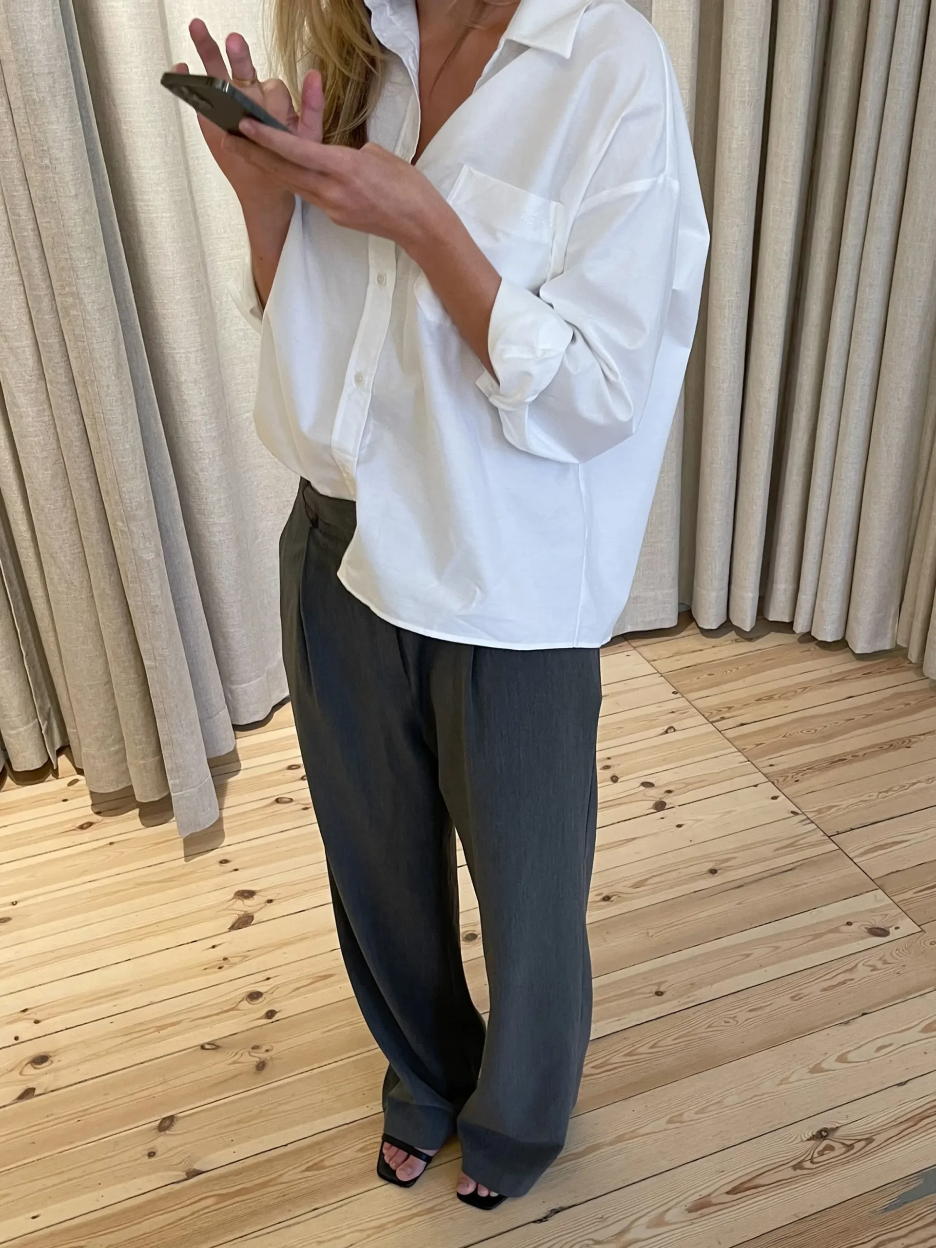 Flash Sale Djerf Avenue Breezy Shirt White