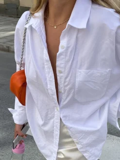 Flash Sale Djerf Avenue Breezy Shirt White