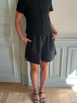 Cheap Djerf Avenue Breezy Shorts Black