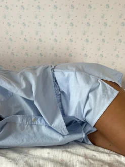 Discount Djerf Avenue Breezy Shorts Blue