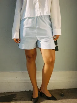 Discount Djerf Avenue Breezy Shorts Blue