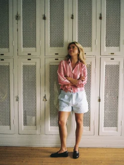 Discount Djerf Avenue Breezy Shorts Blue