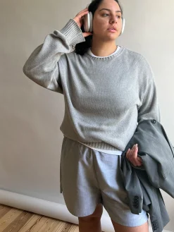 Cheap Djerf Avenue Breezy Shorts Grey