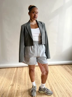 Cheap Djerf Avenue Breezy Shorts Grey