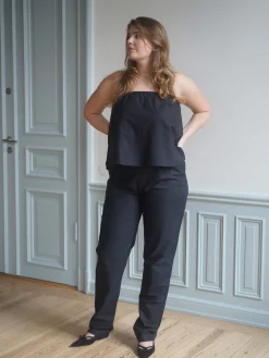 Outlet Djerf Avenue Breezy Tube Top Black