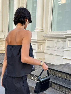 Outlet Djerf Avenue Breezy Tube Top Black