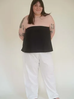 Outlet Djerf Avenue Breezy Tube Top Black