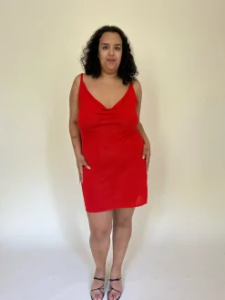 Best Sale Djerf Avenue Citrine Mini Dress Red