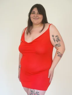 Best Sale Djerf Avenue Citrine Mini Dress Red